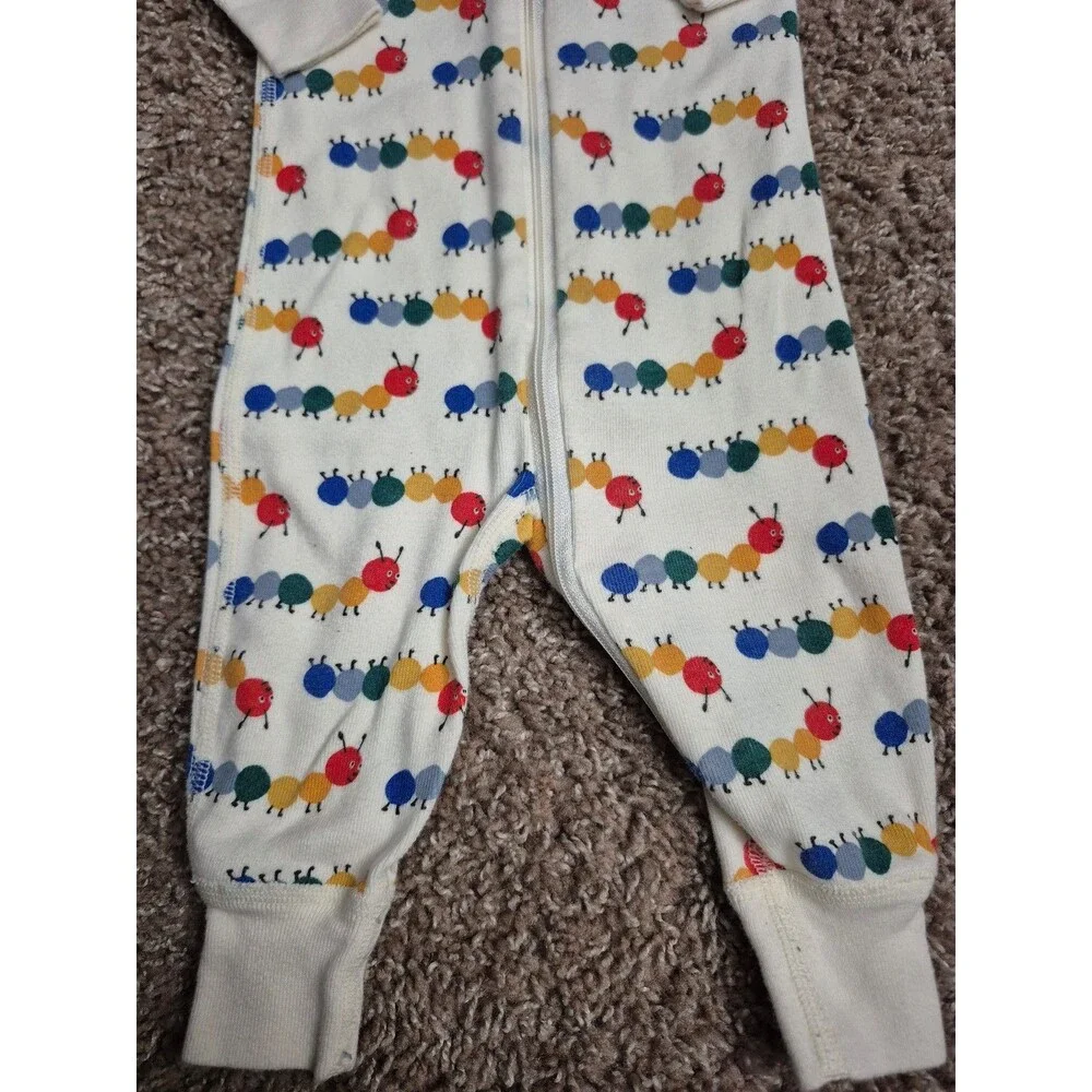 Hanna Andersson caterpillar footie size 3-6 months